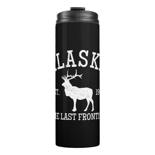Alaska The Last Frontier Thermal Tumbler (Front)