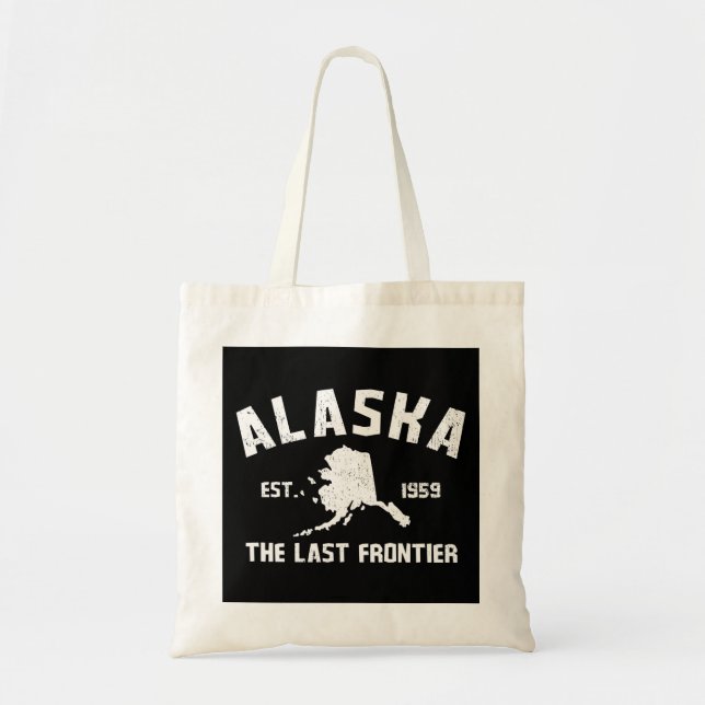 Alaska The Last Frontier Tote Bag (Front)