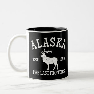 Alaska The Last Frontier Two-Tone Coffee Mug