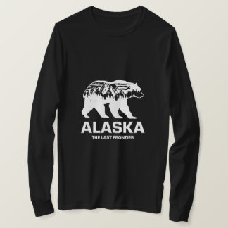 Alaska The Last Frontier Vintage Moose Souvenir T-Shirt