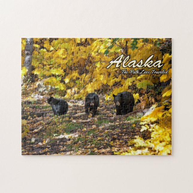 Alaska The Path Less Travelled Jigsaw Puzzle (Horizontal)