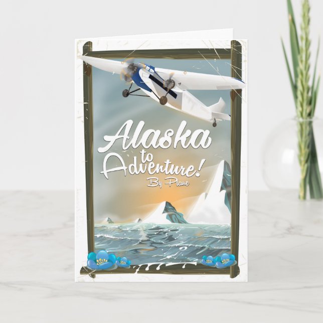 Alaska To Adventure! Holiday Card (Front)