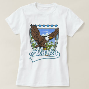Alaska Travel Patch T-Shirt