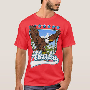 Alaska Travel Patch T-Shirt
