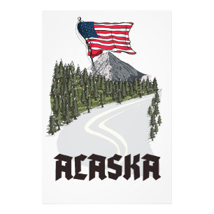 Alaska Travel Poster