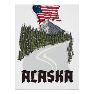 Alaska Travel Poster