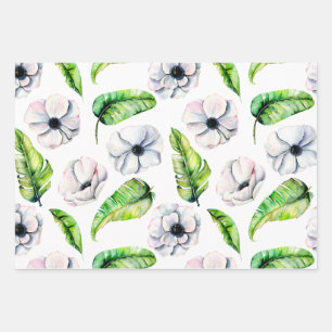 Alaska Tropical Wrapping Paper Sheet