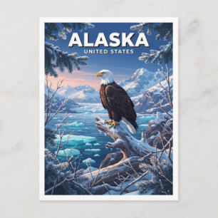 Alaska, United States Juneau Postcard