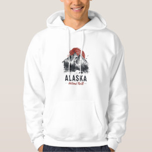 Alaska Untamed North Mountain Wilderness Outdoor Hoodie