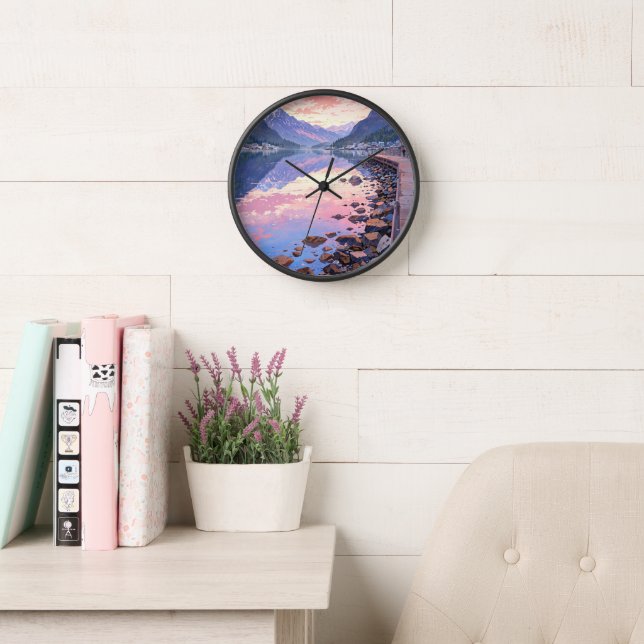 Alaska, USA Clock (Reading Room)