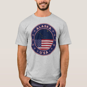 Alaska, USA States, Alaska t-shirt, Alaska sticker T-Shirt