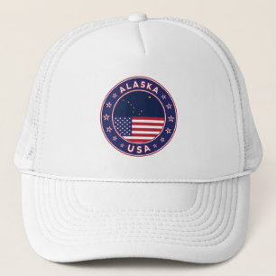 Alaska, USA States Trucker Hat