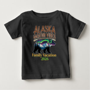 Alaska Vacation Vibes Travel Adventure Baby T-Shirt