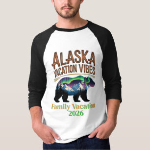 Alaska Vacation Vibes Travel Adventure T-Shirt