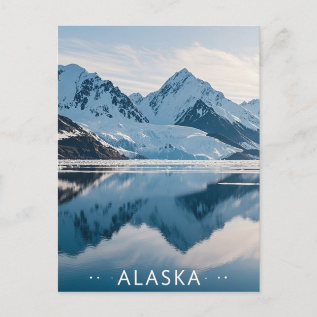 alaska view postcard (Front)