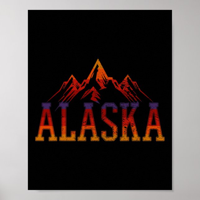 Alaska Vintage 1  Poster (Front)