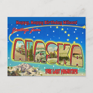 Alaska Vintage Occasion Postcard