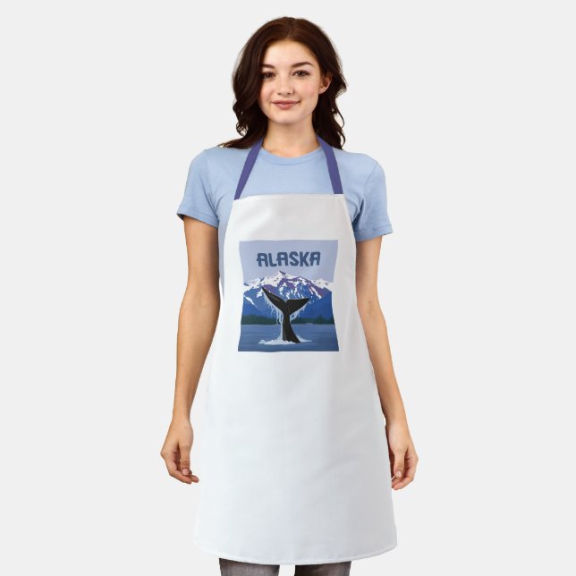 Alaska | Whale Tale Apron (Worn)