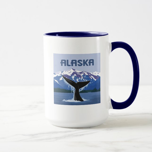 Alaska | Whale Tale Mug (Right)