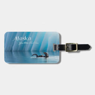 Alaska-You Otter Be Here Luggage Tag