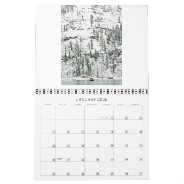 AlaskaGuideList 2012 Photo Contest Calendar (Jan 2026)