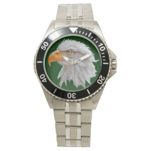 Alaskan Bald Eagle Watch (Dark Green)