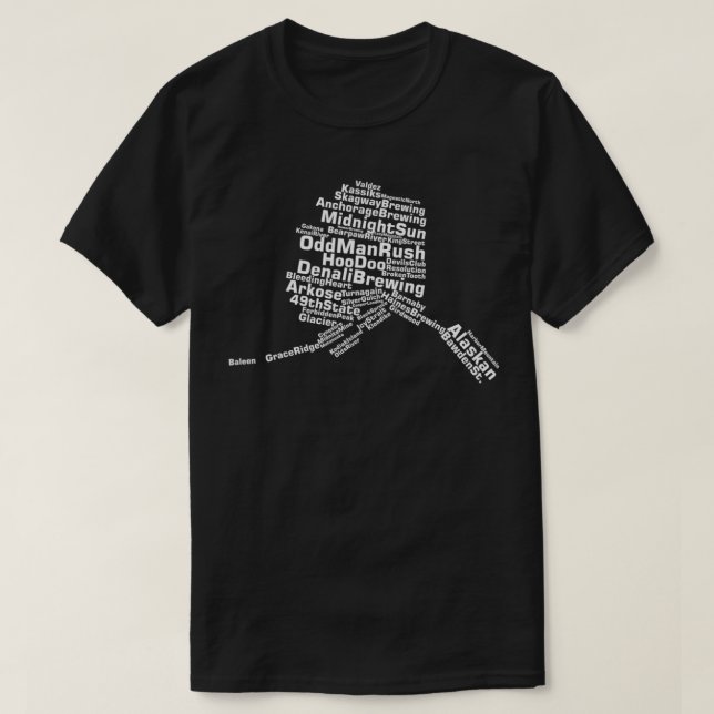 Alaskan Breweries  T-Shirt (Design Front)