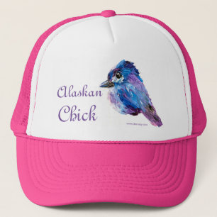 Alaskan Chick Trucker Hat