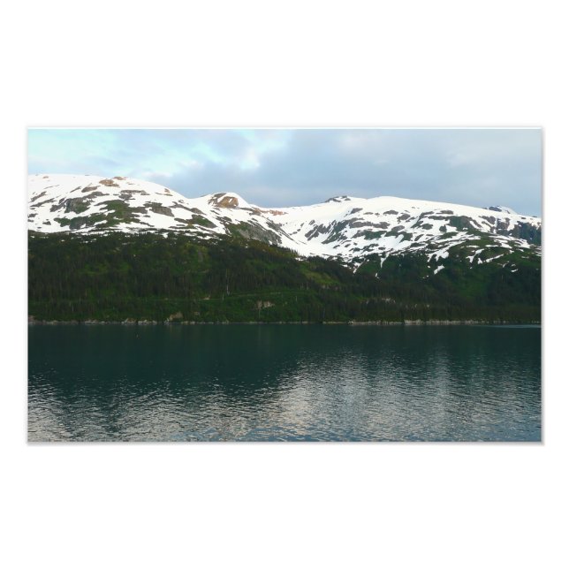 Alaskan Coast at Dusk Photo Print (Front)