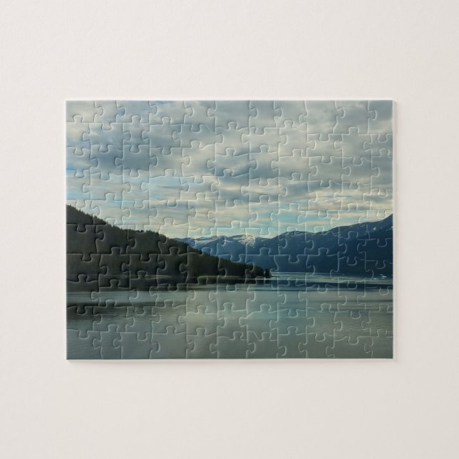 Alaskan Coast II Beautiful Nature Photography Jigsaw Puzzle (Horizontal)