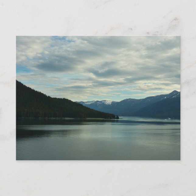 Alaskan Coast II Beautiful Nature Photography Postcard (Front)