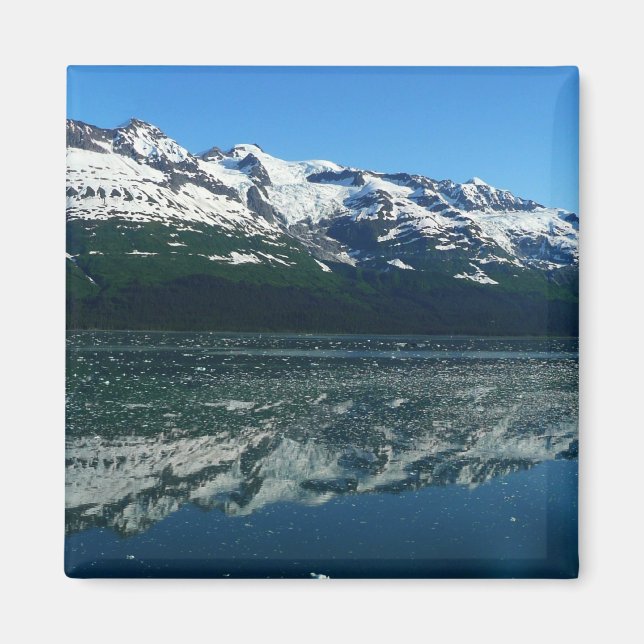 Alaskan Coastline Beautiful Nature Photography Magnet (Front)