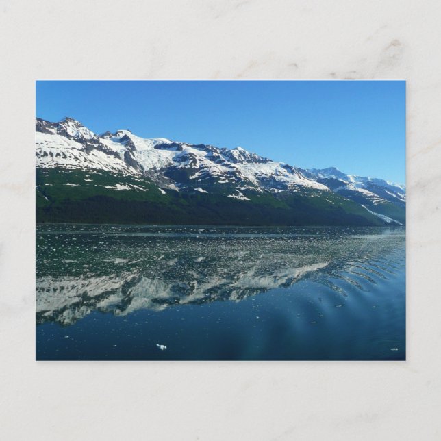Alaskan Coastline Beautiful Nature Photography Postcard (Front)