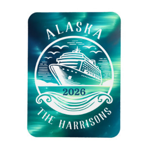 Alaskan Cruise Ship Stateroom Magnet