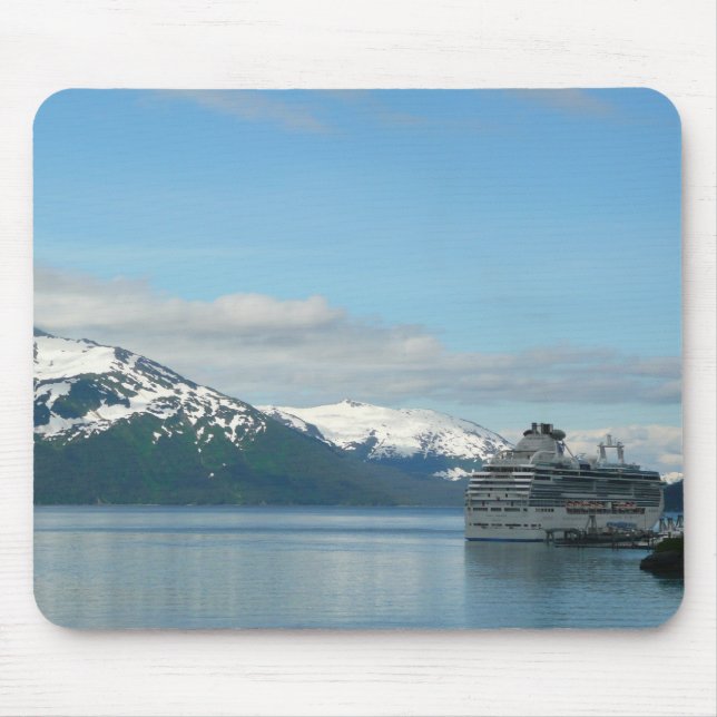 Alaskan Cruise Vacation Travel Photography Mouse Pad (Front)