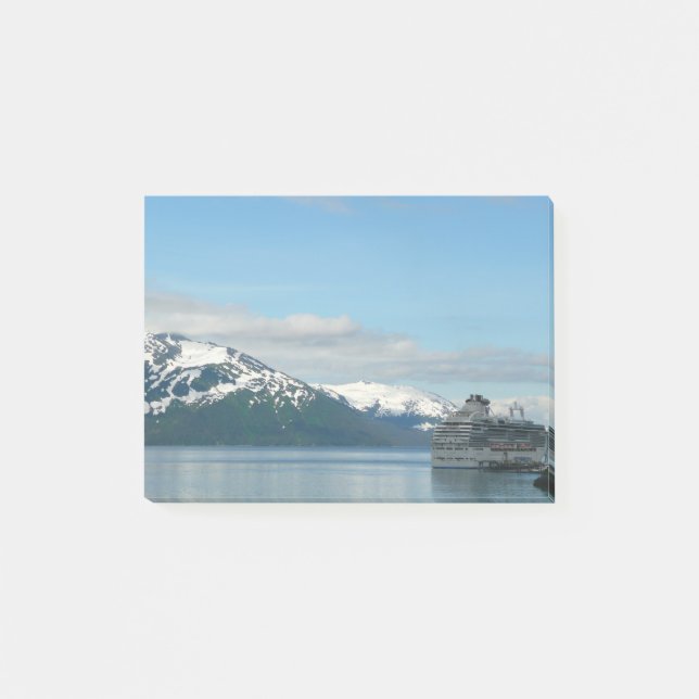 Alaskan Cruise Vacation Travel Photography Post-it Notes (Front)