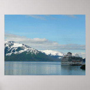 Alaskan Cruise Vacation Travel Photography Poster