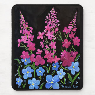 Alaskan Exuberance Fireweed Mouse Pad
