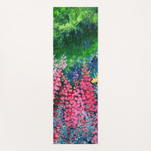 Alaskan Fall  Fireweed Yoga Mat