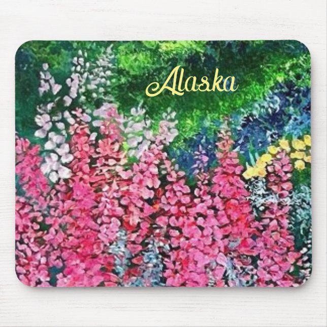 Alaskan Fireweed Mousepad (Front)