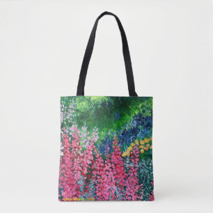 Alaskan Fireweed on front/back Fireweed Tote Bag 
