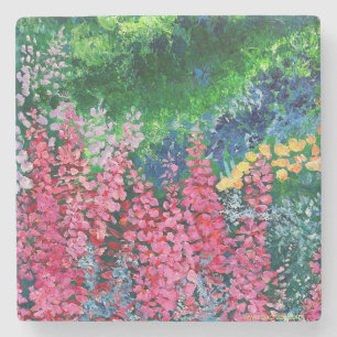 Alaskan Fireweed Stone Coaster