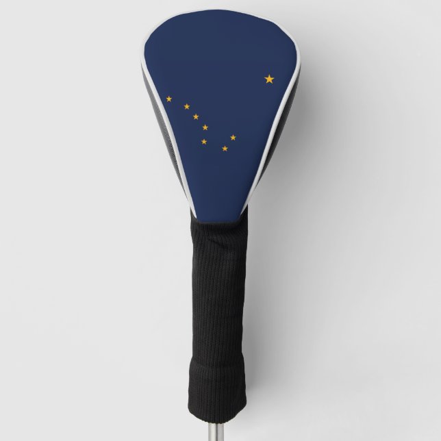 Alaskan flag, American state flag Golf Head Cover (Front)