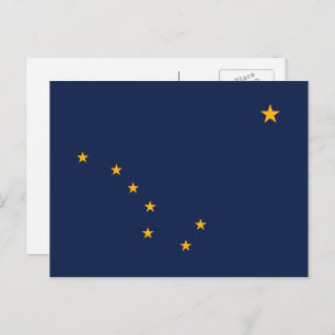 Alaskan Flag, Flag of Alaska Postcard