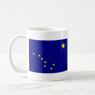 Alaskan Flag + Map Mug