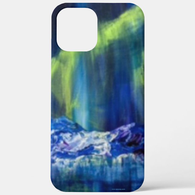 Alaskan Glacial Reflections iphone case (Back)