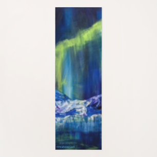 Alaskan Glacial Reflections Yoga Mat