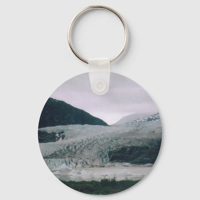 Alaskan Glacier Key Ring (Front)