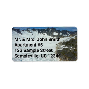 Alaskan Glacier Label