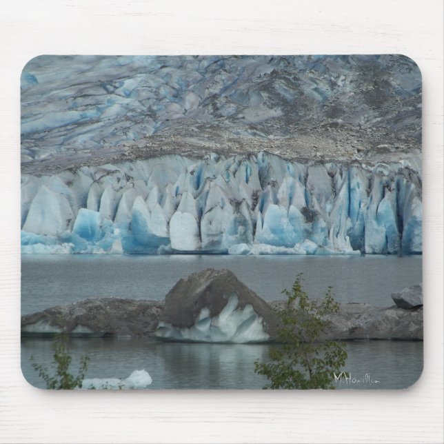 Alaskan Glacier Mouse Pad (Front)
